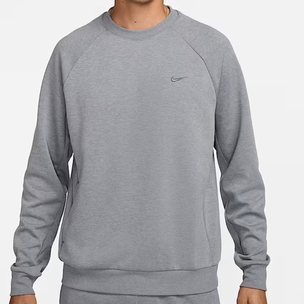 Nike Primary Fleece Men's Dri-FIT UV Performance Crew Size Small - Picture 1 of 7